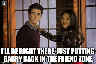 Illustration for article titled The Flash: Iris and Caitlin Discussion Where I Ramble